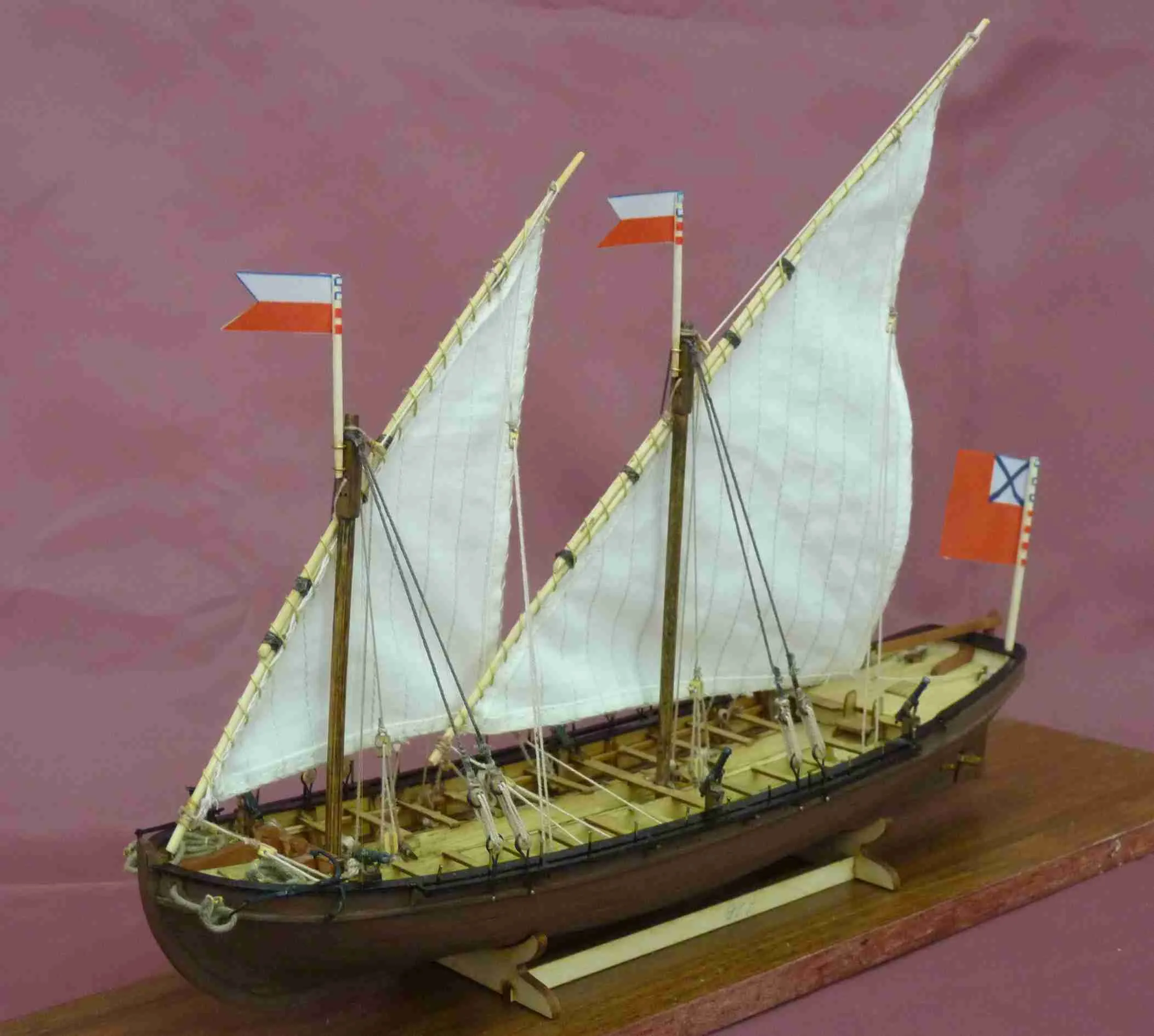 Модель корабля Дуббель шлюпка - Верфь на Столе