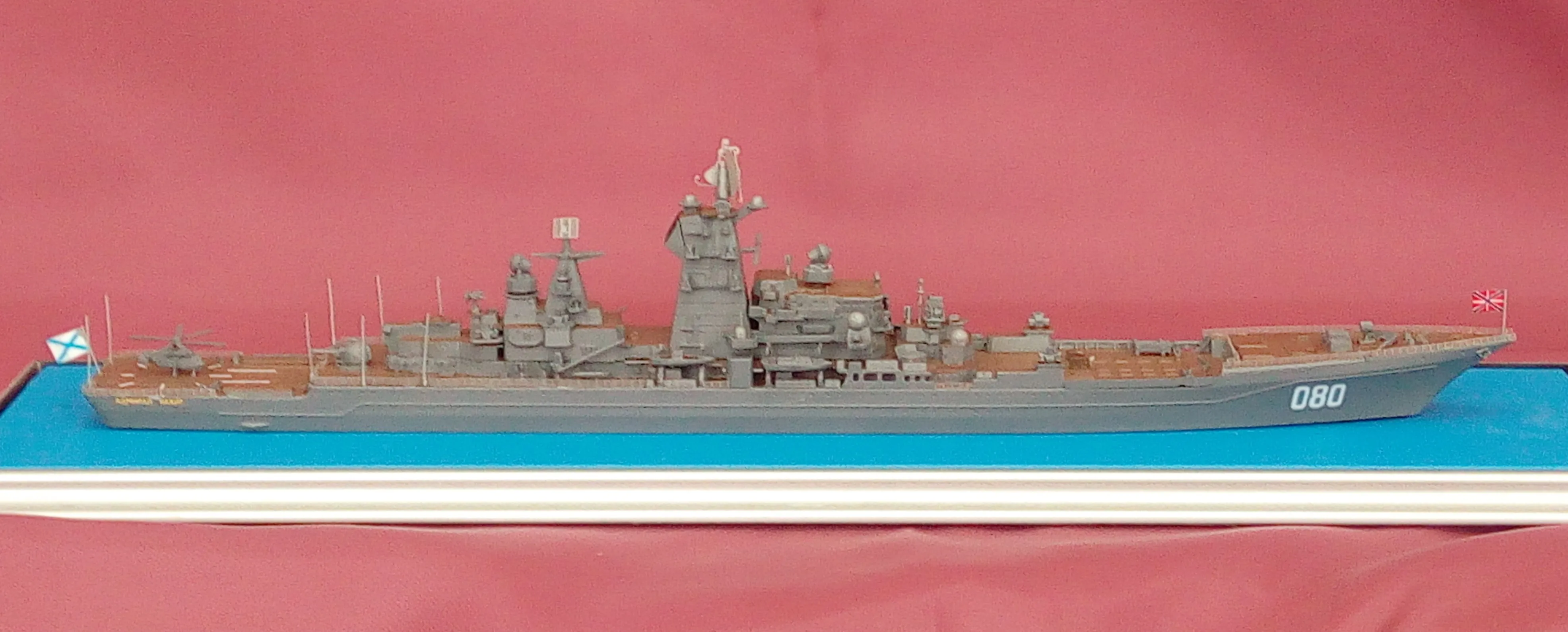 Модель корабля ТАРкр проекта 1144 «Адмирал Нахимов» - Верфь на Столе