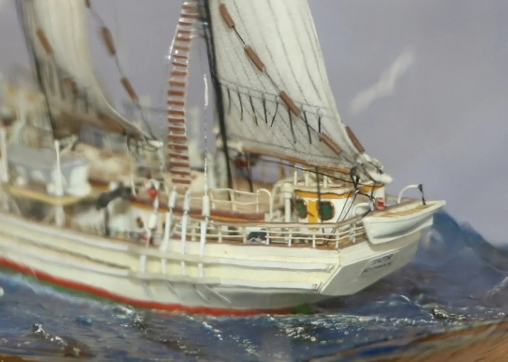 Модель корабля Немагнитная шхуна «Заря» - Верфь на Столе