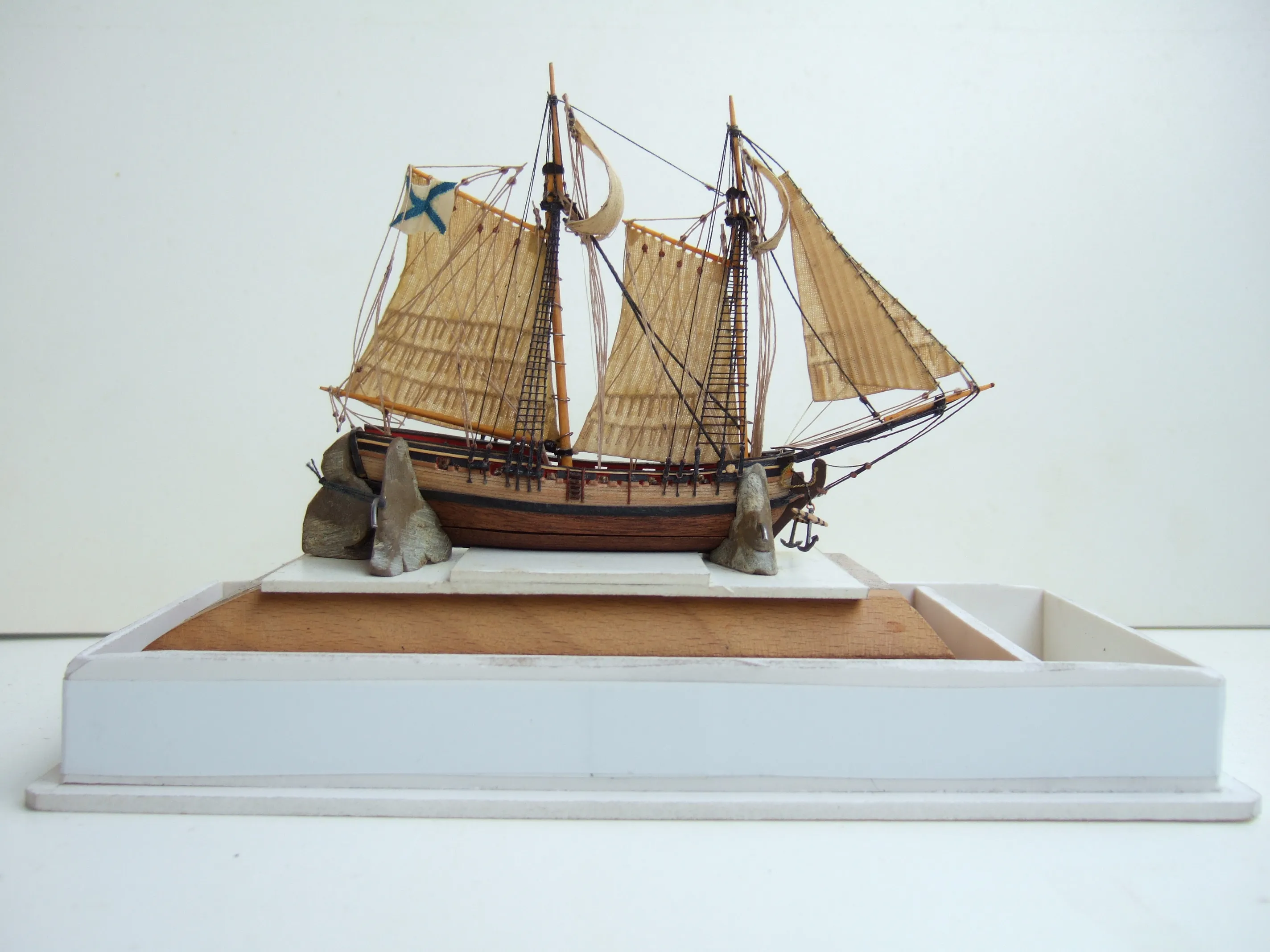 Модель корабля Шхуна «Измаил» - Верфь на Столе