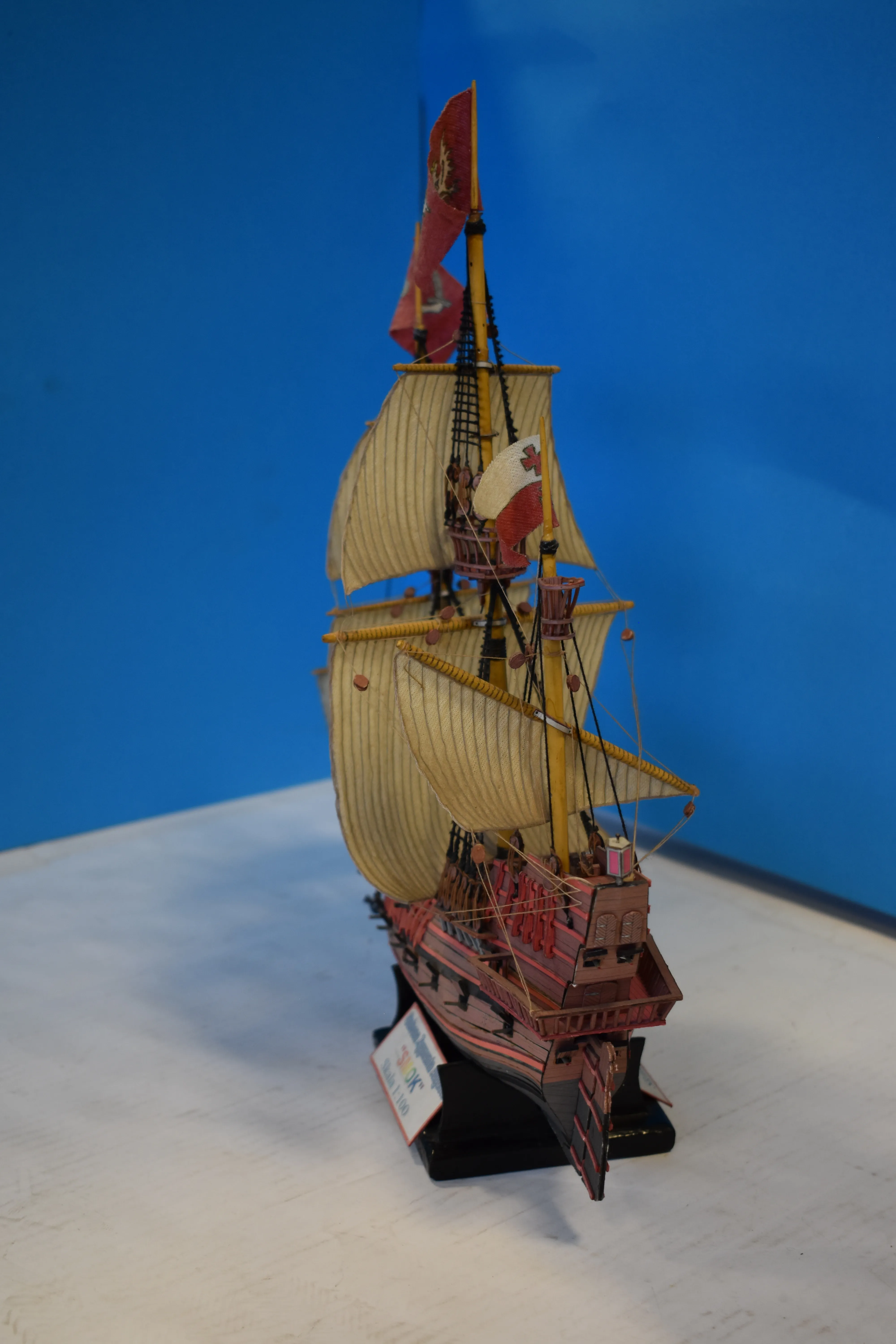Модель корабля Парусный корабль "Smok" - Верфь на Столе