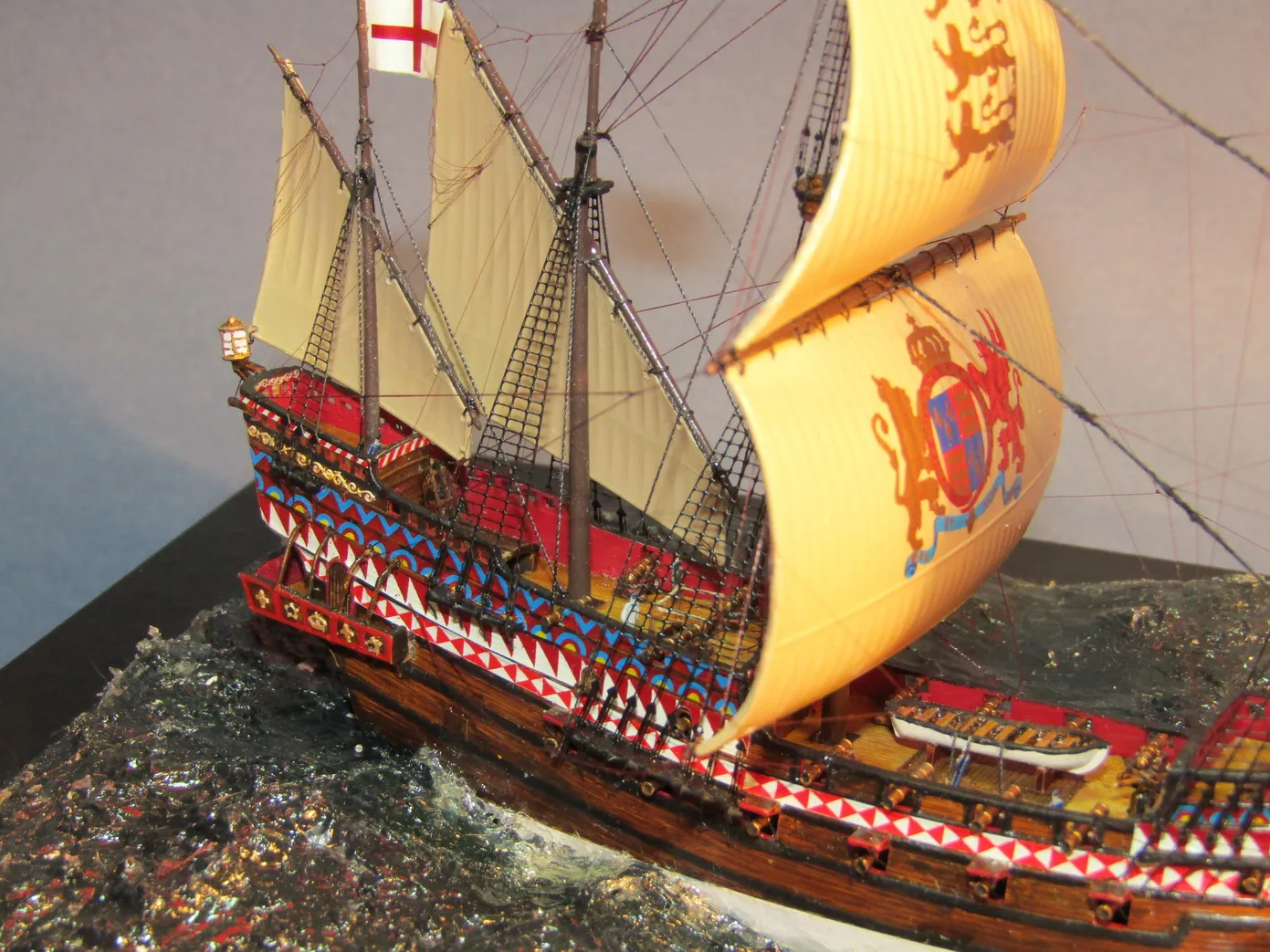 Модель корабля HMS “Revenge” 1577 - Верфь на Столе