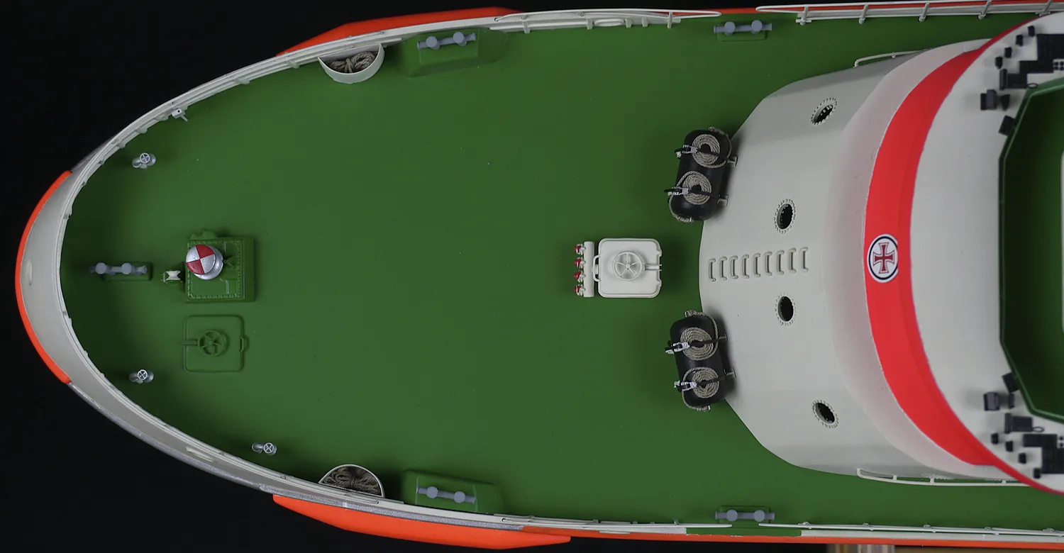 Модель корабля Cпасательный крейсер «HERMANN MARWEDE» - Верфь на Столе