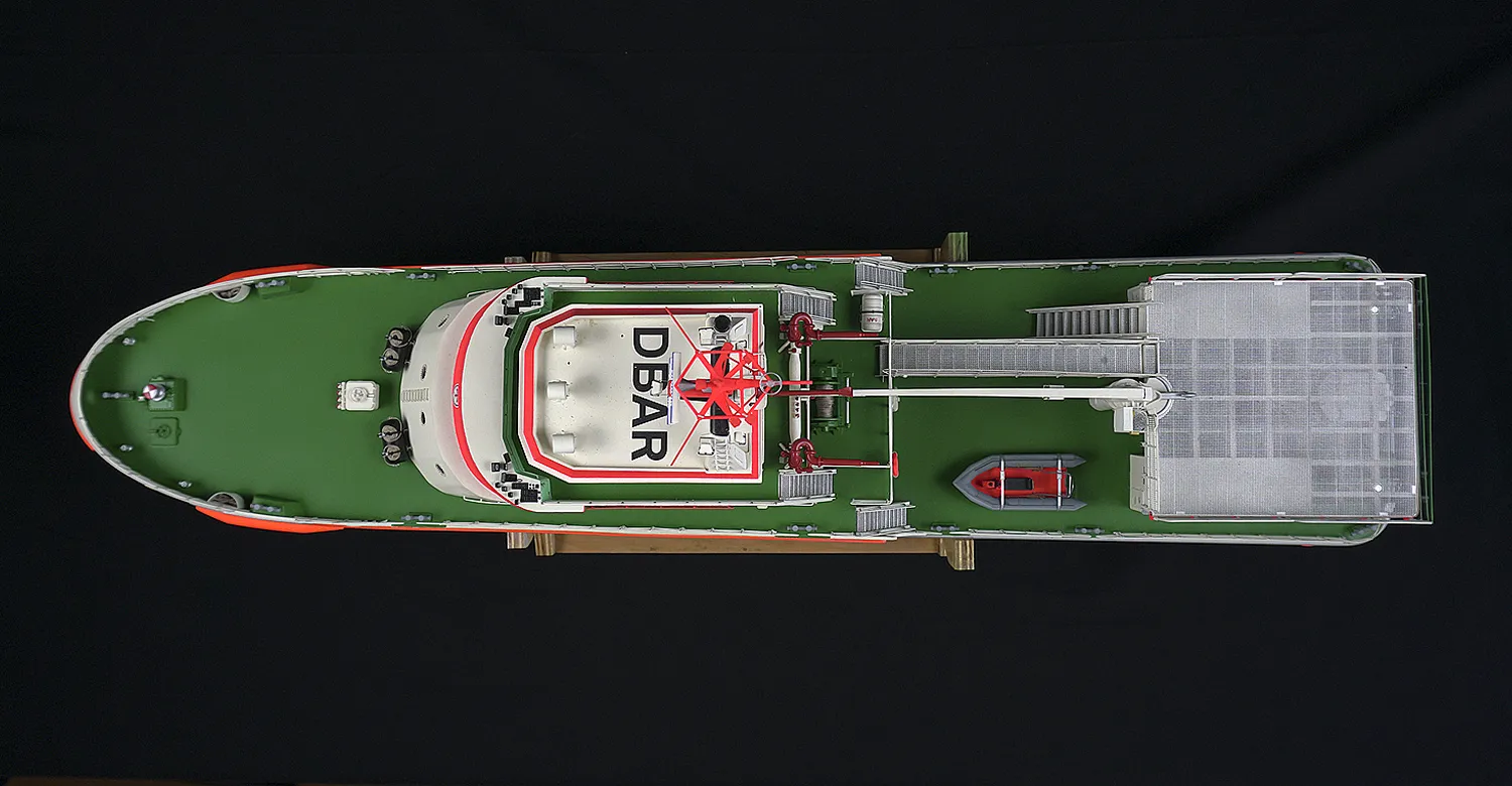 Модель корабля Cпасательный крейсер «HERMANN MARWEDE» - Верфь на Столе