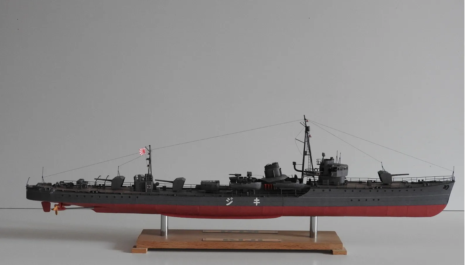 Модель корабля Миноносец "Кидзи" - Верфь на Столе