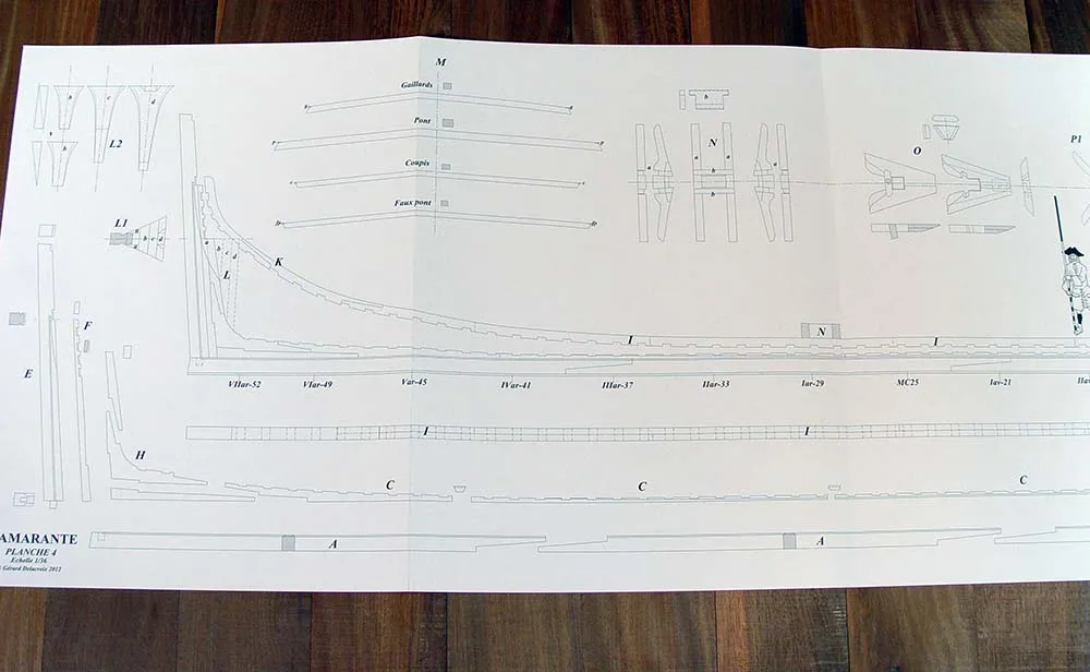 L’Amarante 1747 + чертежи