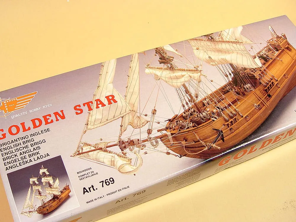 Модель корабля своими руками Golden Star (Новая версия)