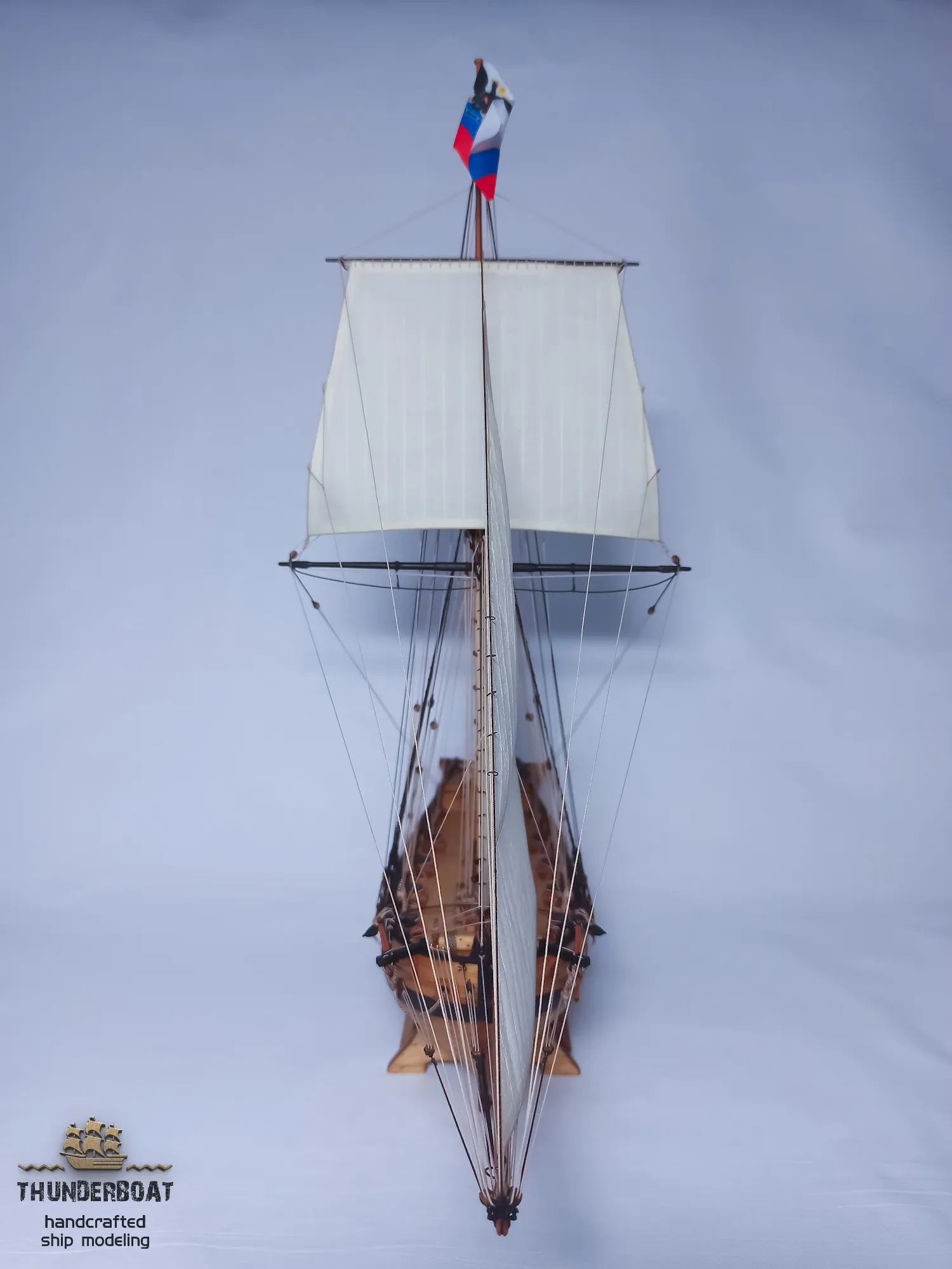 Модель корабля Тендер «Авось» - Верфь на Столе