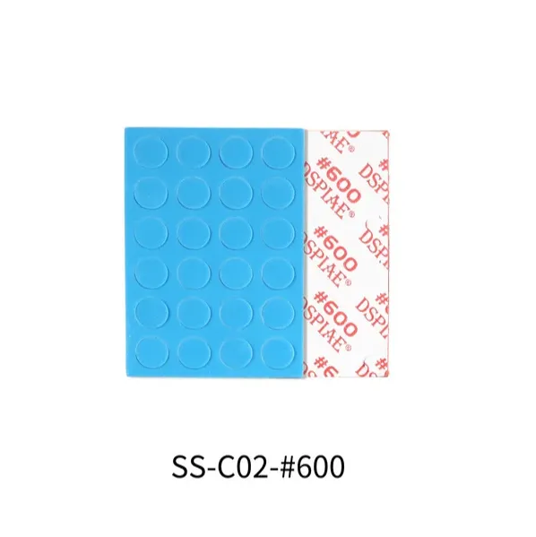 Самоклеящиеся шлифовальные диски 10 мм, зернистость 600, 24 шт