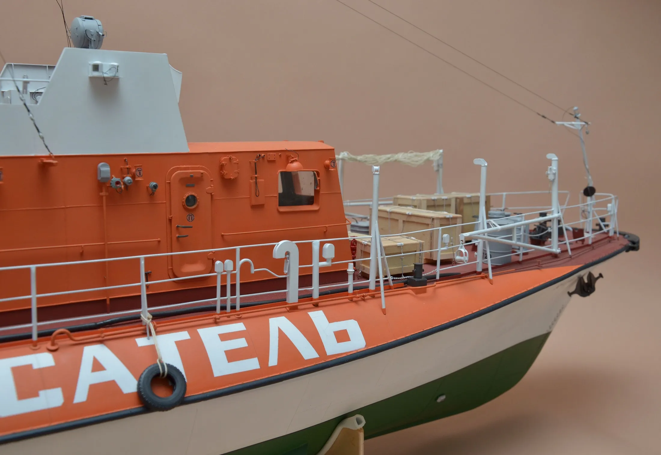 Модель корабля «Метель», проект 1458 - Верфь на Столе