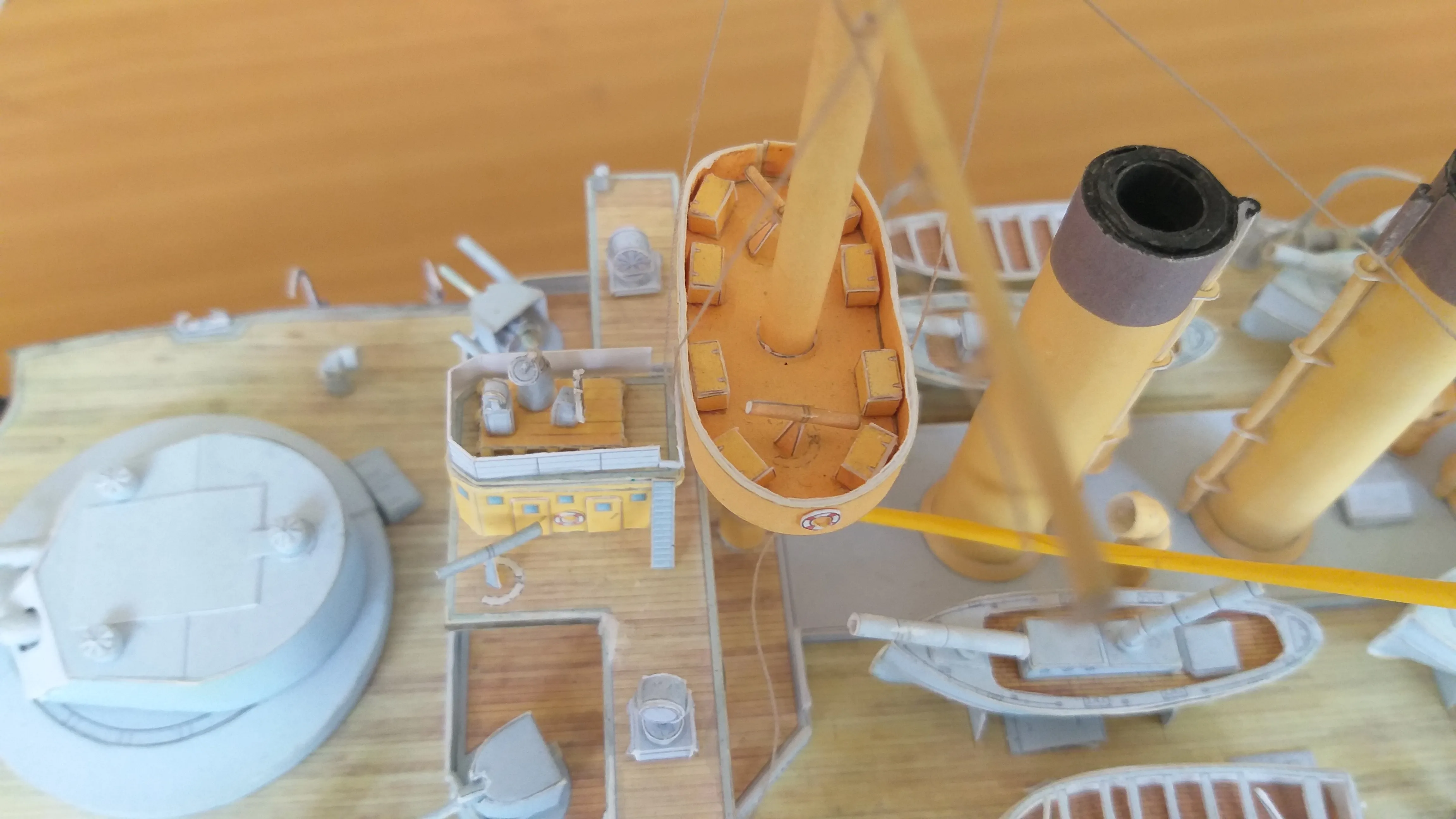 Модель корабля IJN «Shikishima» - Верфь на Столе