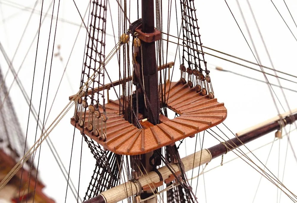 модель корабля своими руками Santisima Trinidad