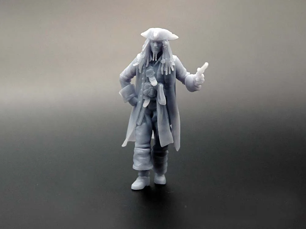 Фигурка пирата "Джек Воробей" №2, смола, 34 мм