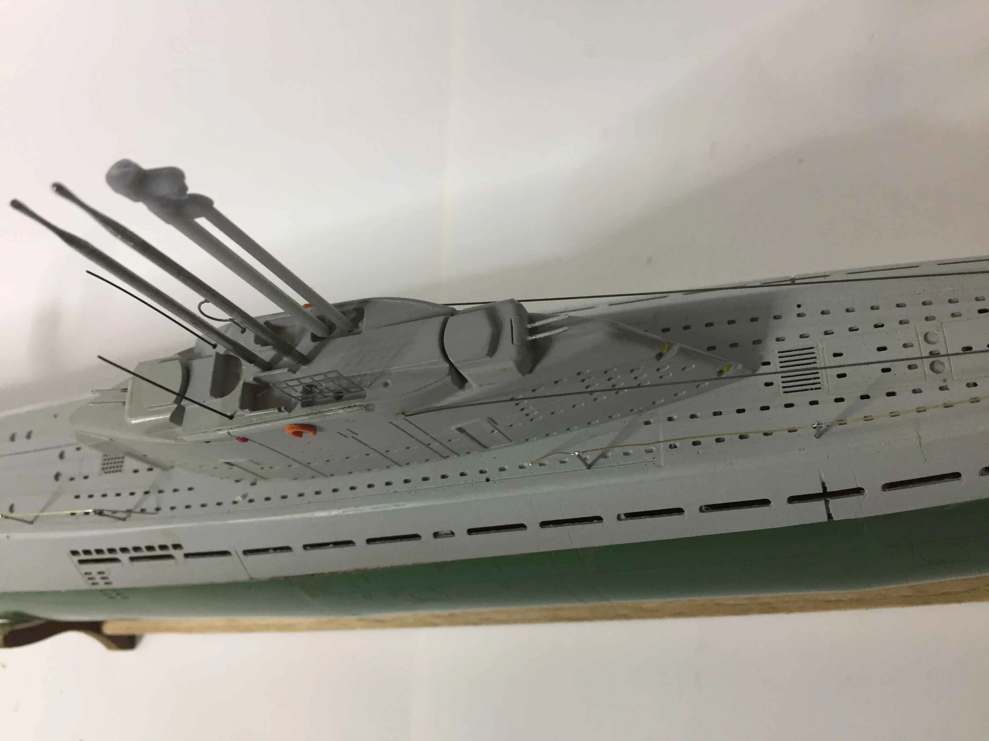 Модель корабля ДЭПЛ типа XXI U-2540 - Верфь на Столе