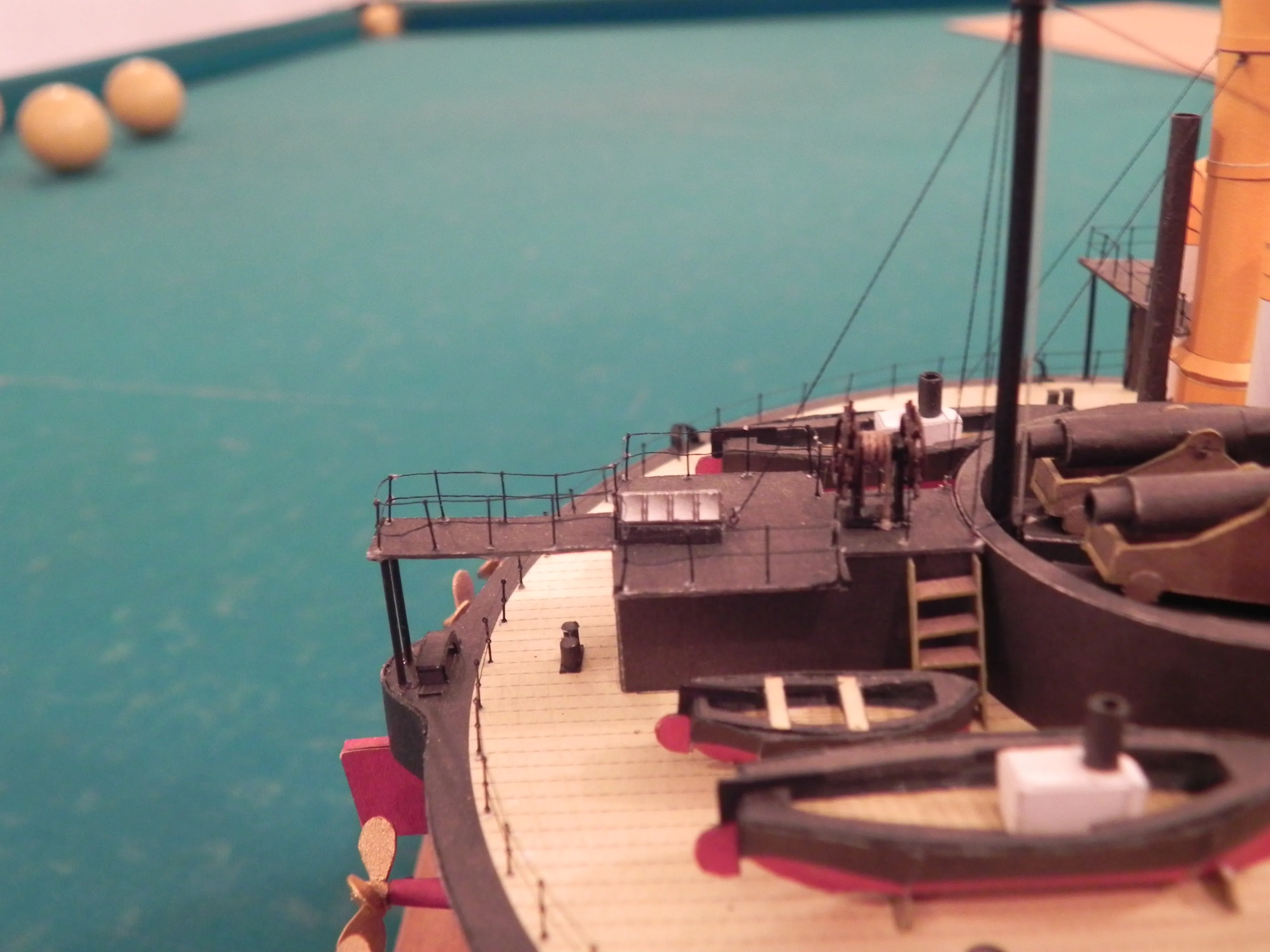 Модель корабля Броненосец береговой обороны «НОВГОРОД» - Верфь на Столе