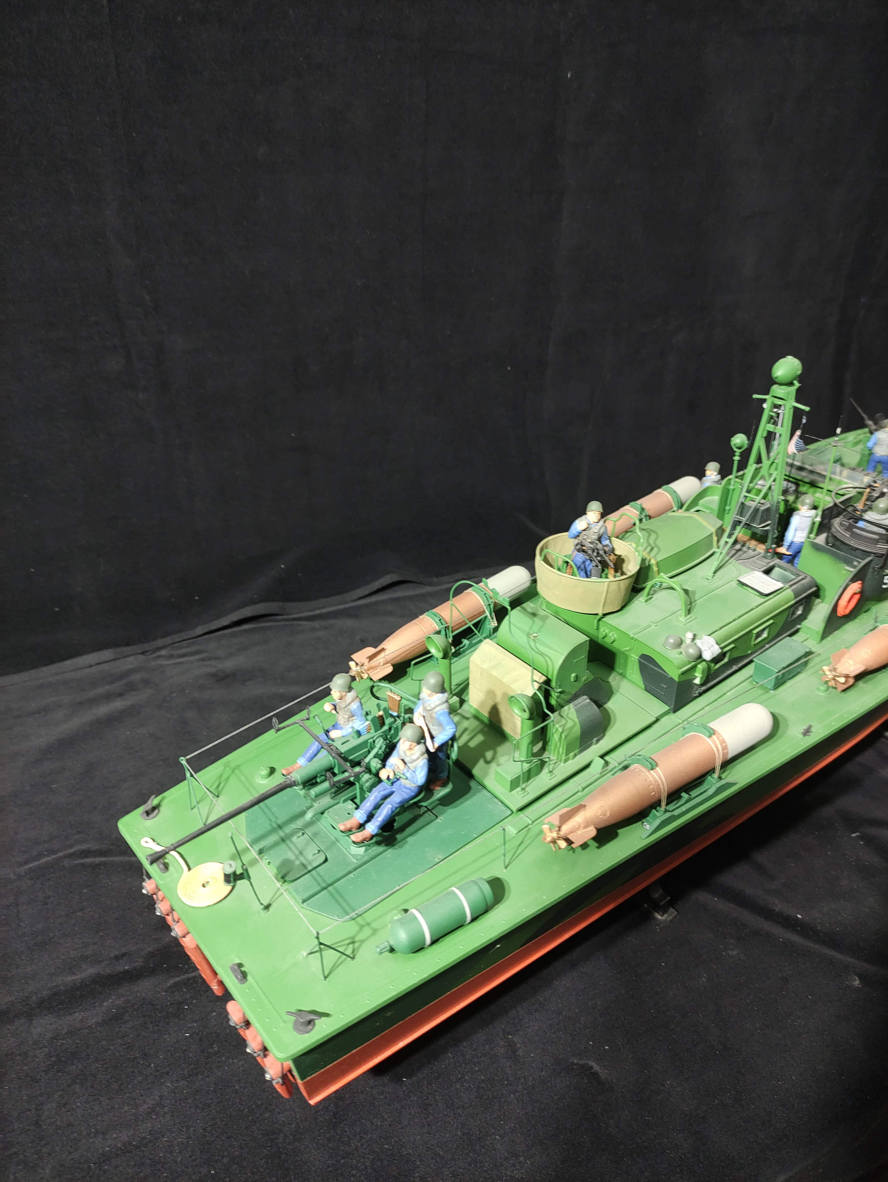 Модель корабля Elco 80' Torpedo Boat PT-596 - Верфь на Столе