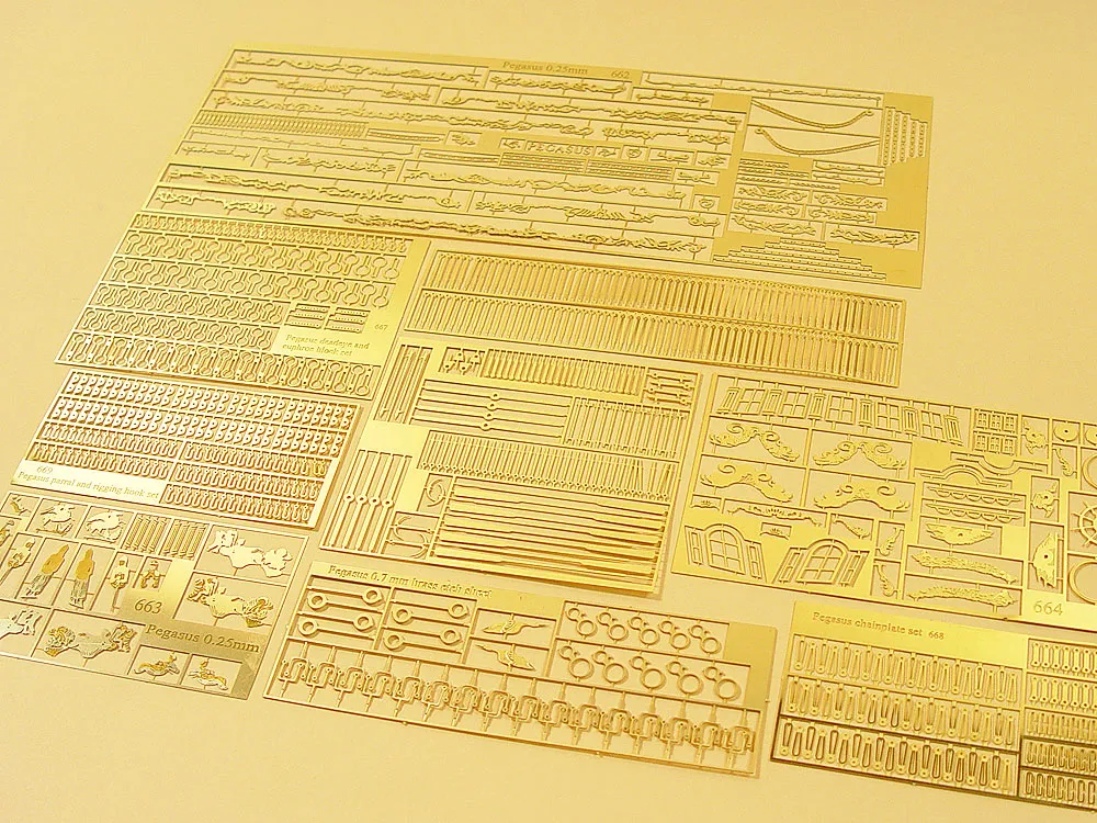 Набор фототравления для модели Pegasus
