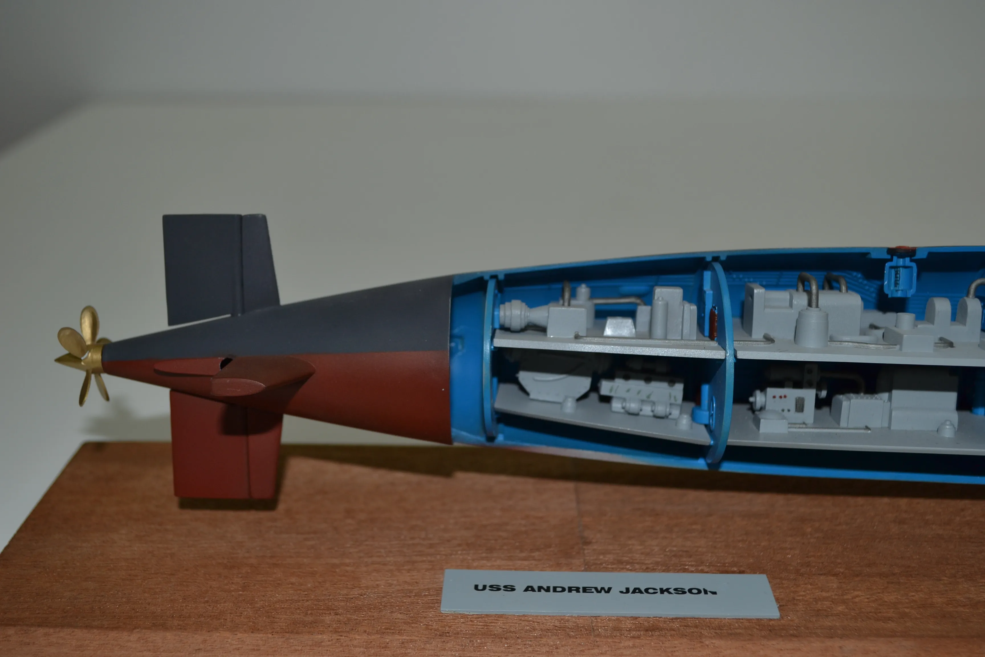 Модель корабля Подводный ракетоносец USS Andrew Jackson (SSBN-619) - Верфь на Столе