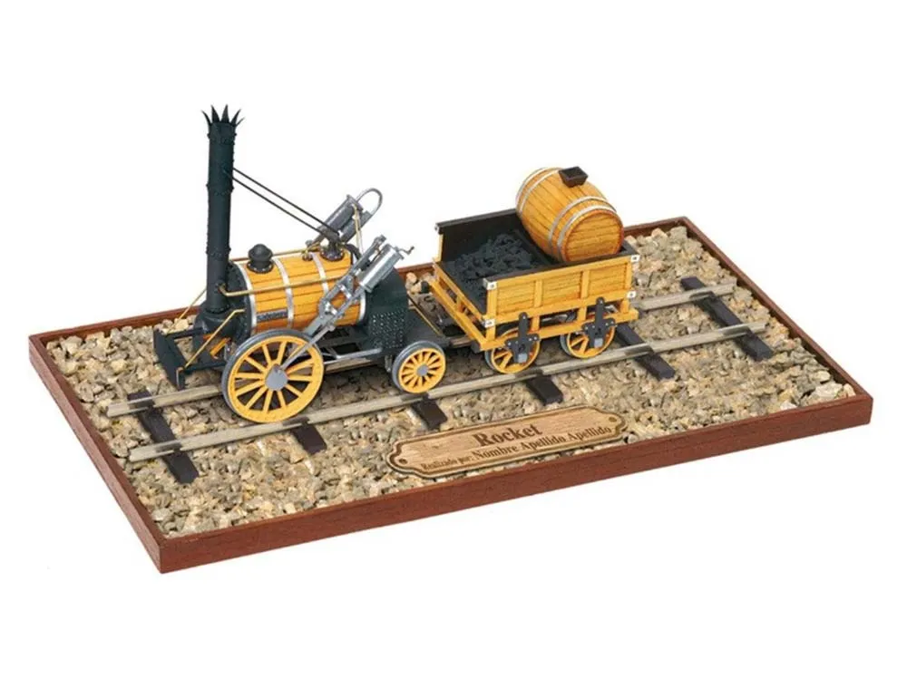 Модель паровоза Ракета (ROCKET) + (Стартовый набор инструментов)