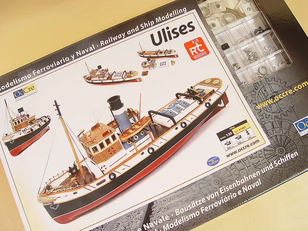 модель корабля своими руками Ulises (Есть возможность поставить Р/У)