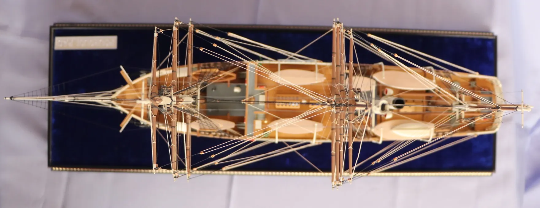 Модель корабля Барк "Паркуа-Па?" - Верфь на Столе