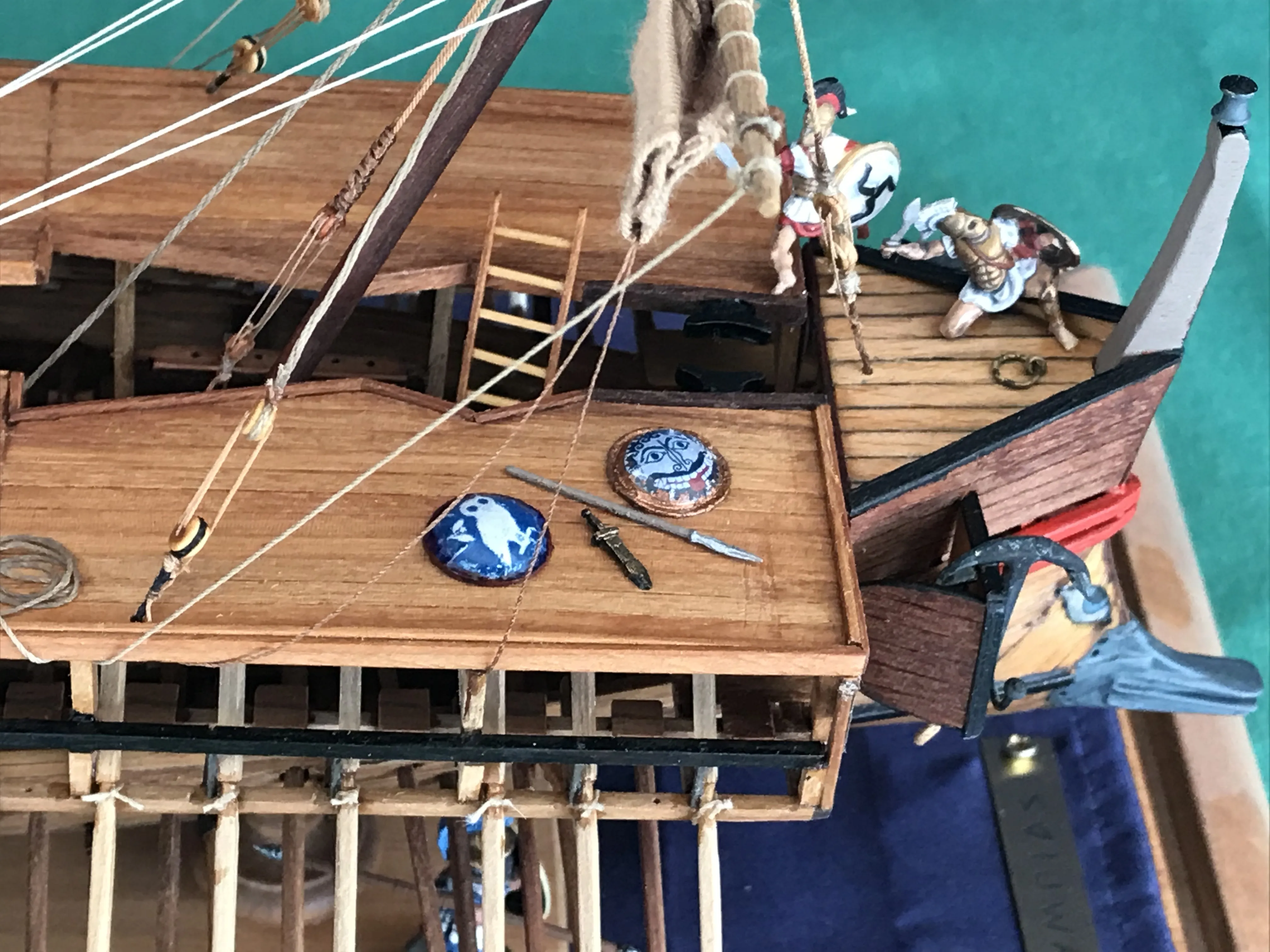 Модель корабля GREEK TRIREME - Верфь на Столе