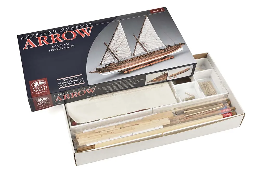 канонерская лодка Arrow + (Стартовый набор инструментов)