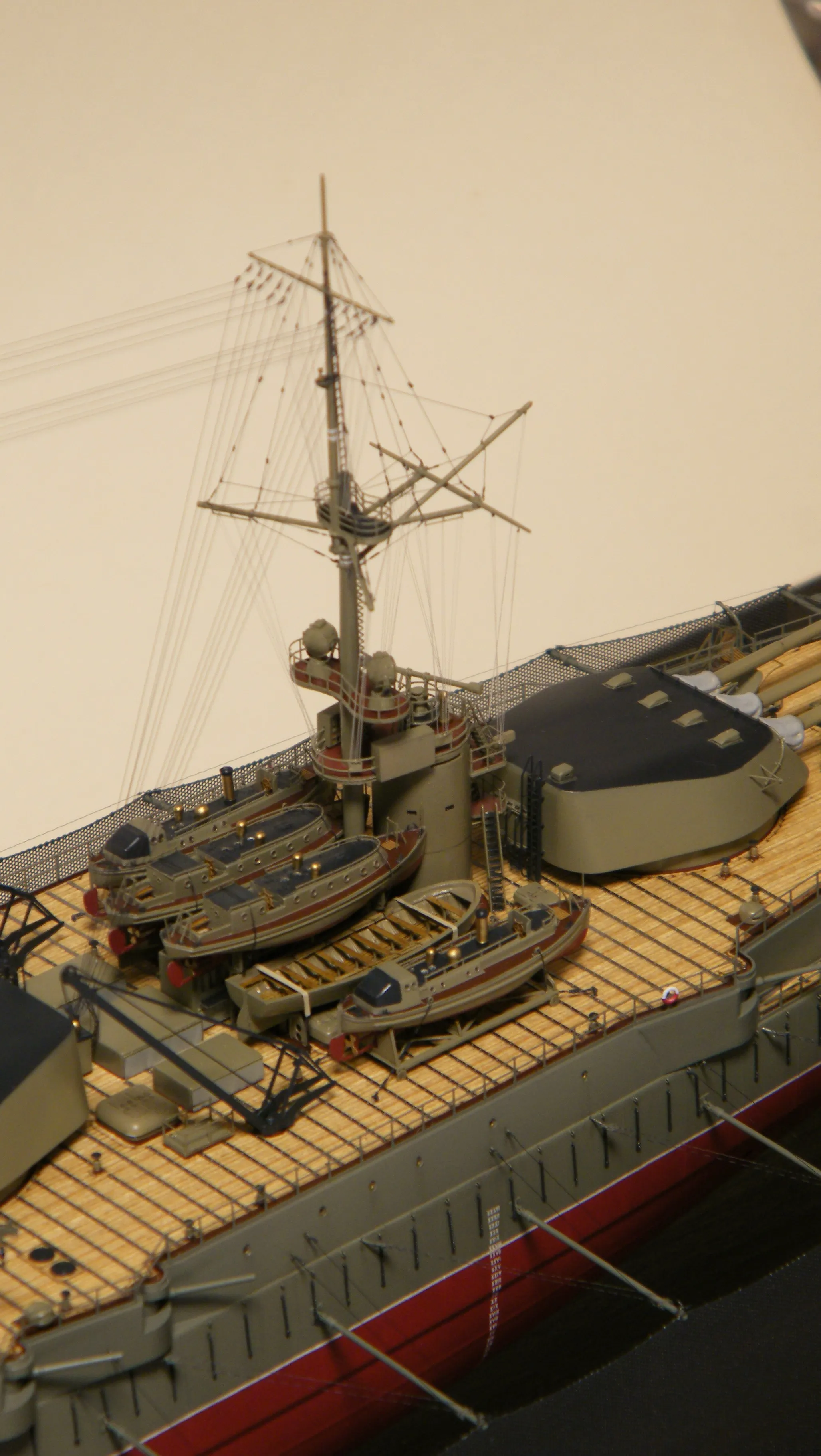 Модель корабля Линкор "Севастополь" начало 1915 г. - Верфь на Столе