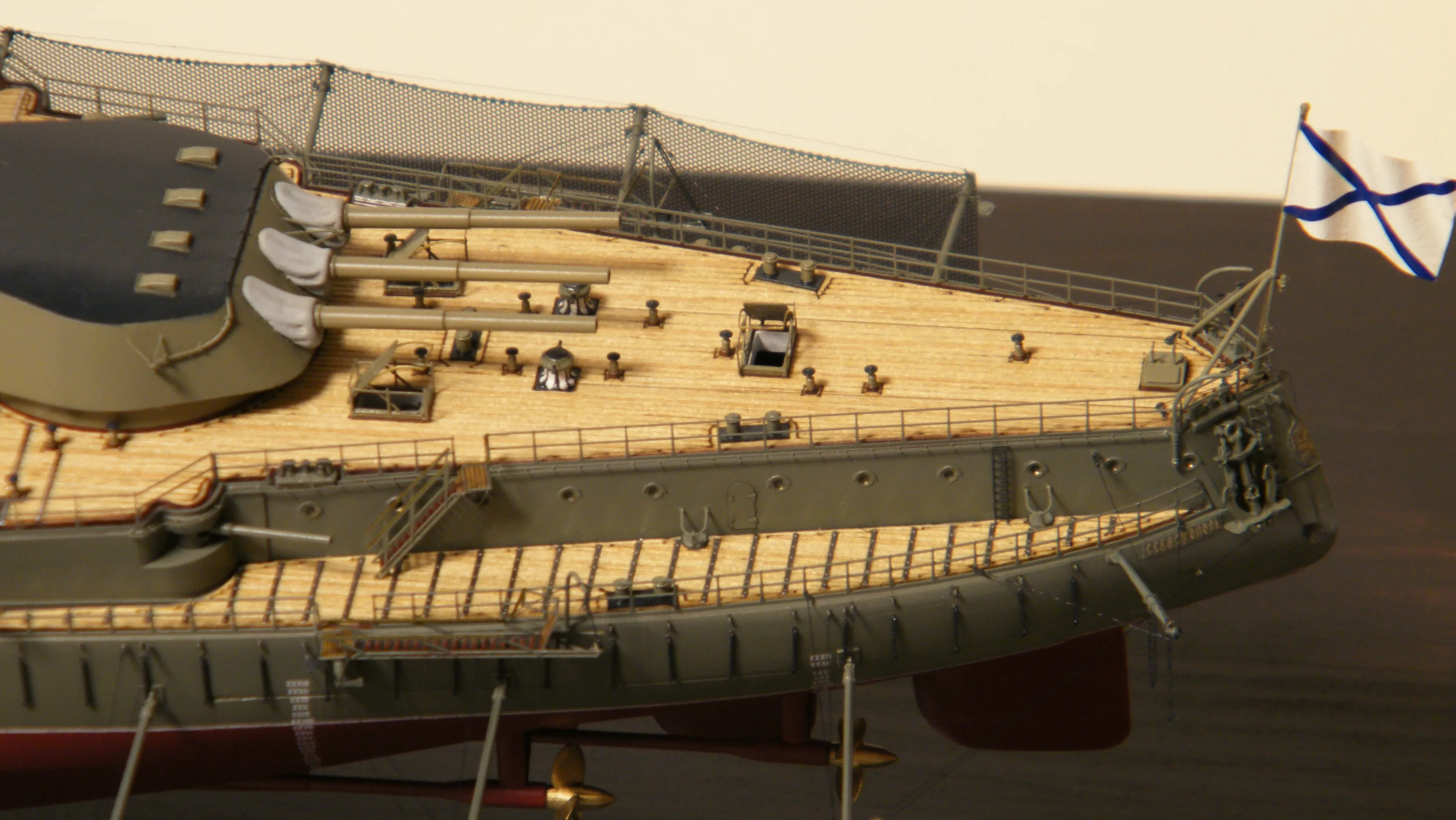 Модель корабля Линкор "Севастополь" начало 1915 г. - Верфь на Столе