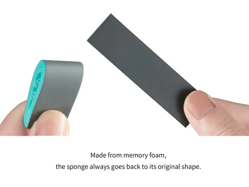 Шлифовальная губка 2 мм, зернистость 2000, 5 шт