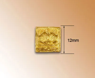 Декоративный элемент, барельеф, 12 мм, металл