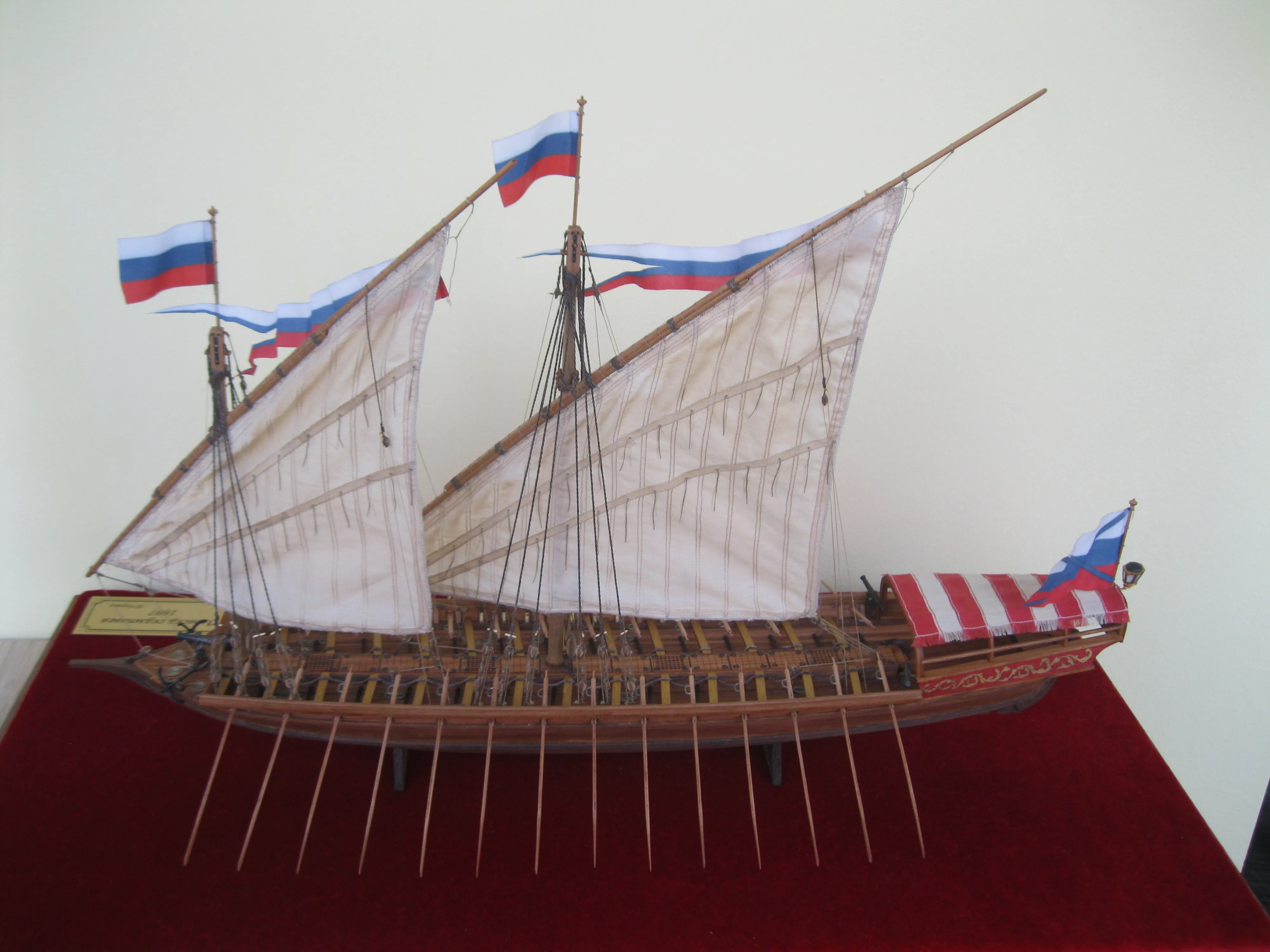 Модель корабля Азовская Скампавея - Верфь на Столе