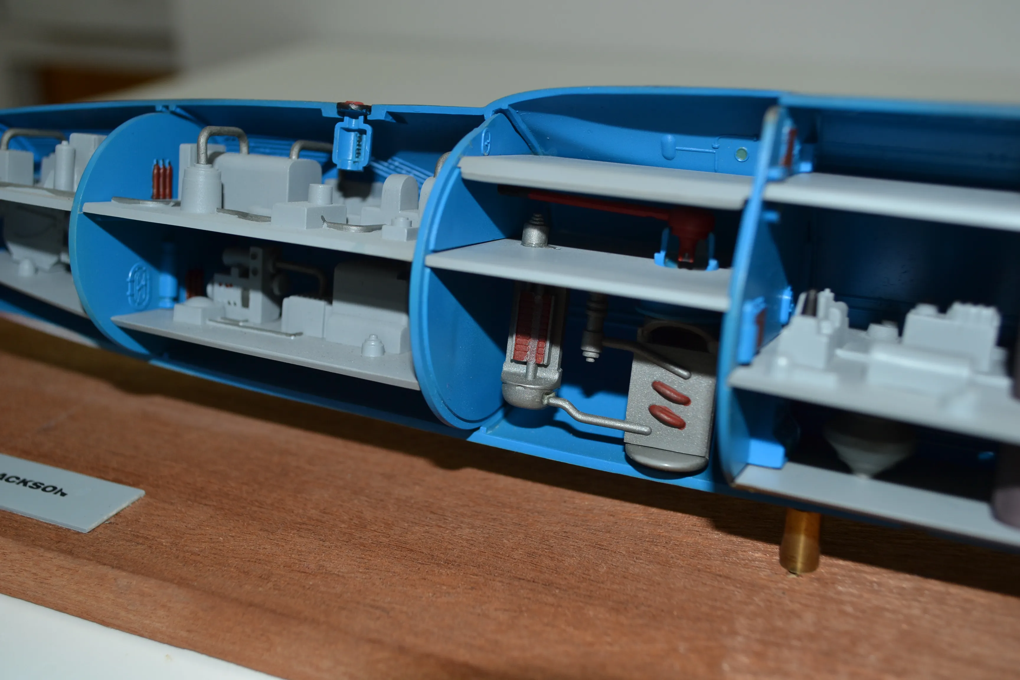 Модель корабля Подводный ракетоносец USS Andrew Jackson (SSBN-619) - Верфь на Столе