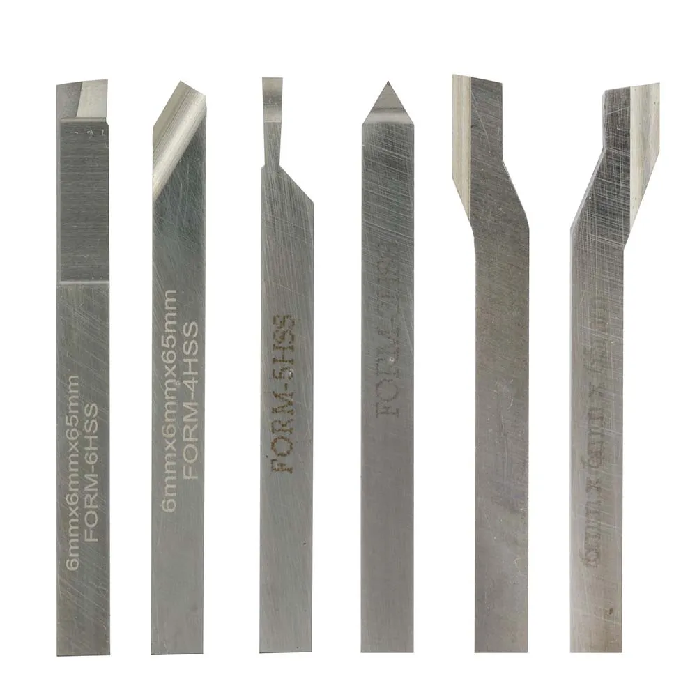 Набор резцов для токарного станка Proxxon FD150/E, 6 шт 24524