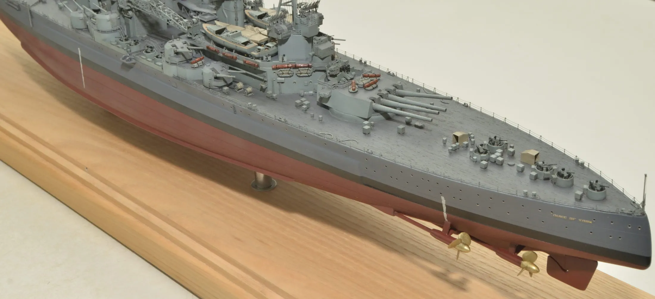 Модель корабля HMS Duke of York - Верфь на Столе