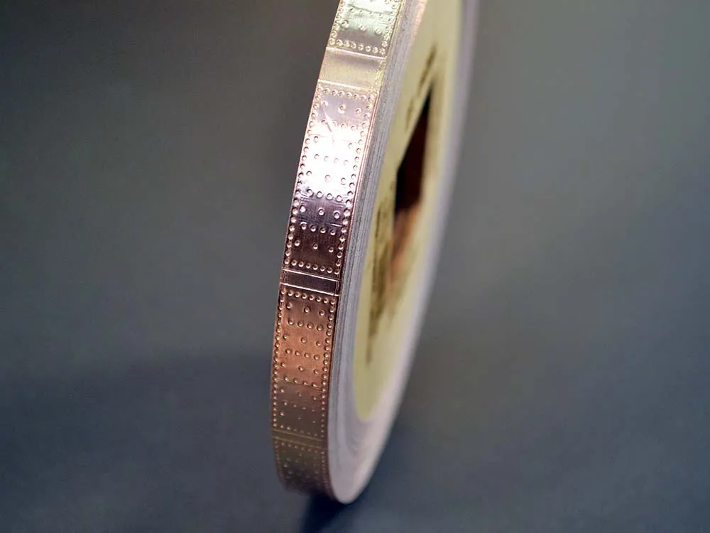 Медная обшивка 18x6 мм, 500 шт, масштаб 1:75