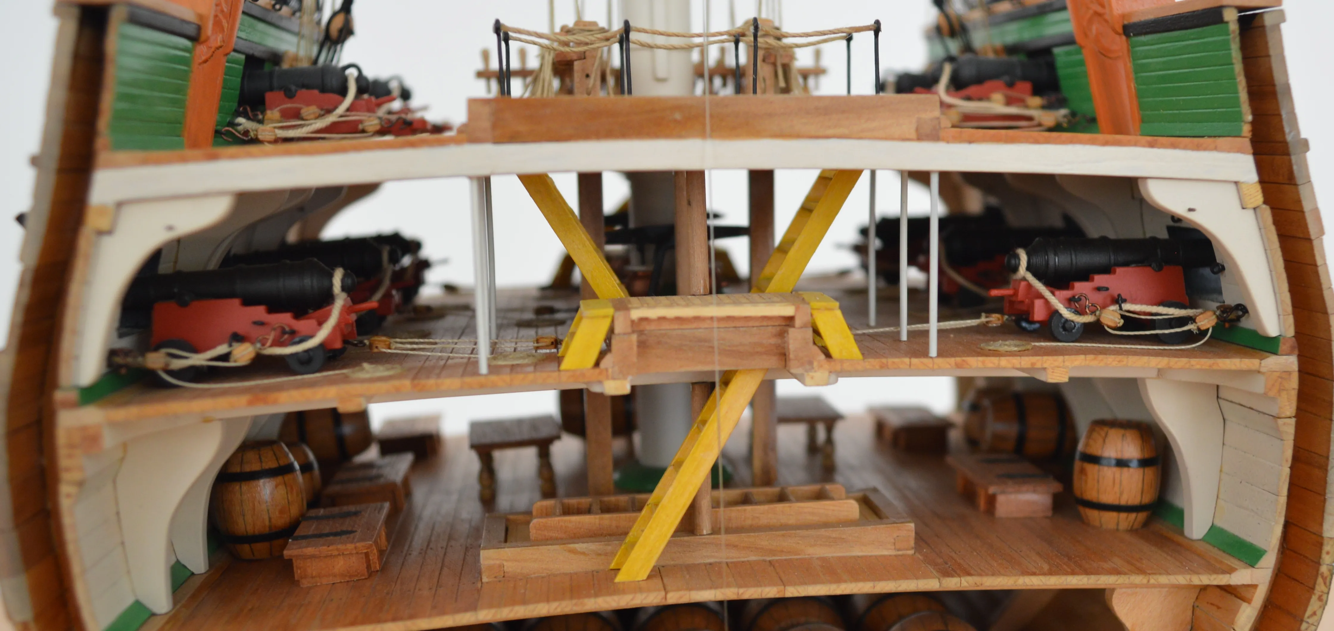 Модель корабля Фрегат "Конституция" - Верфь на Столе