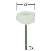 Полировальные круги Proxxon из ткани, 2 шт