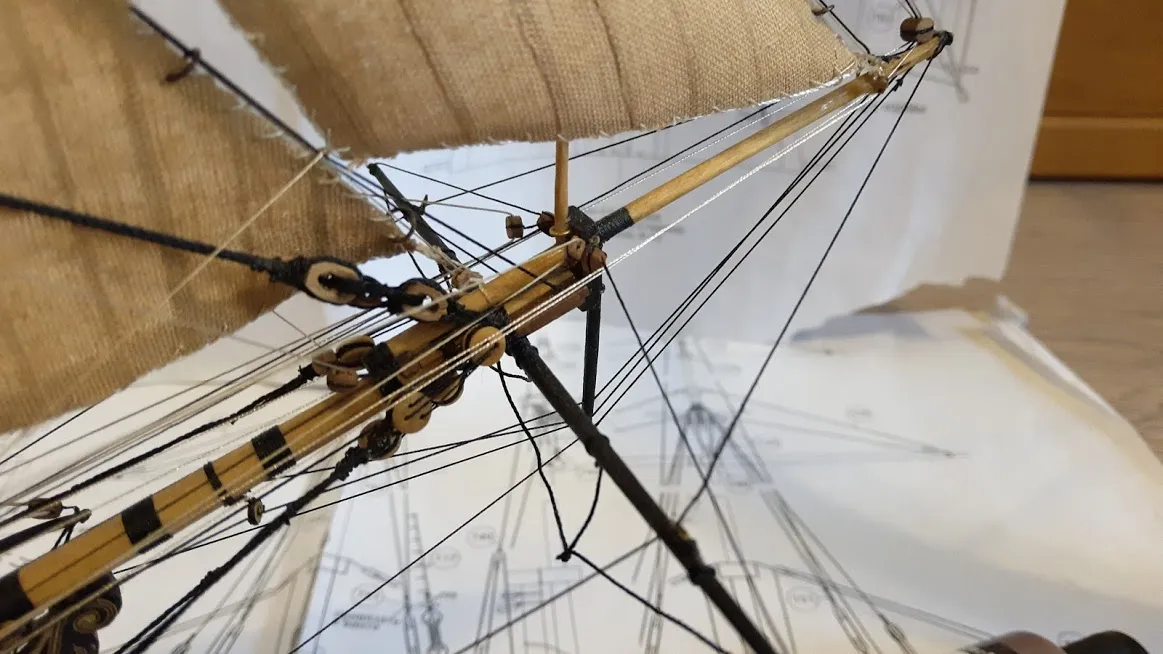 Модель корабля Бригантина "Феникс" - Верфь на Столе