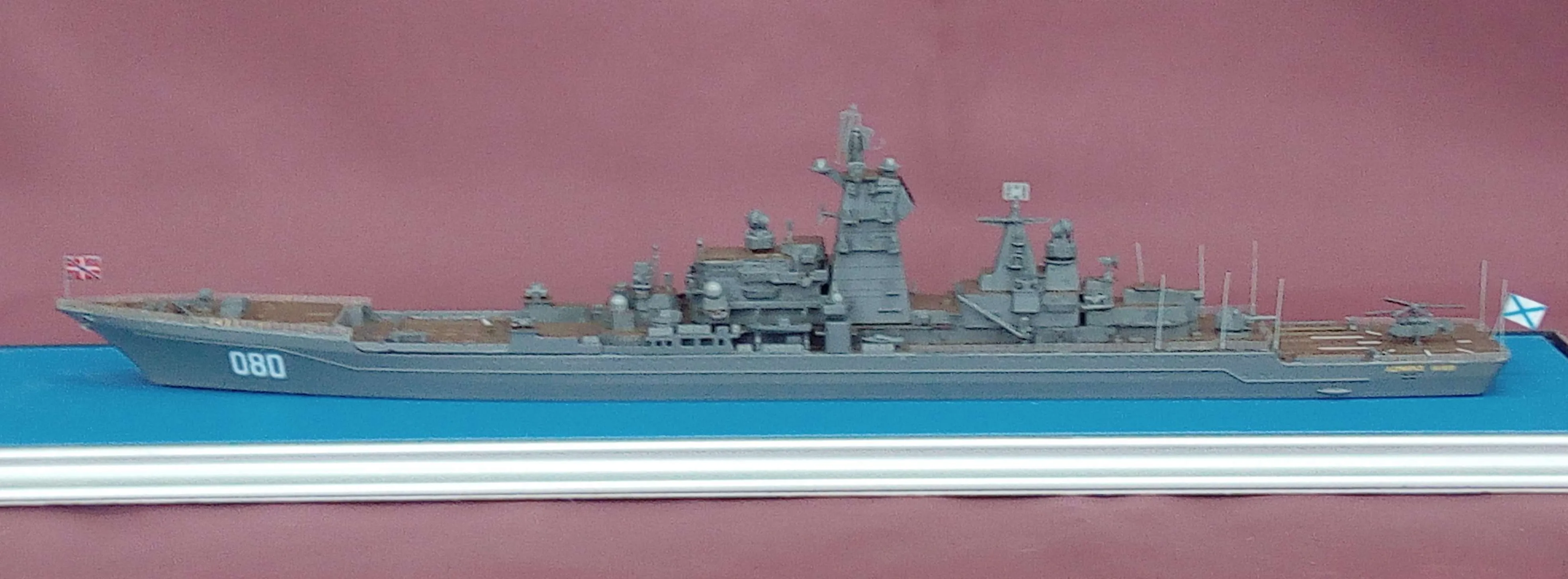 Модель корабля ТАРкр проекта 1144 «Адмирал Нахимов» - Верфь на Столе