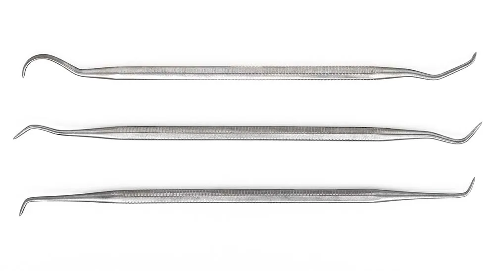 Набор из трех крюков для проводки такелажа