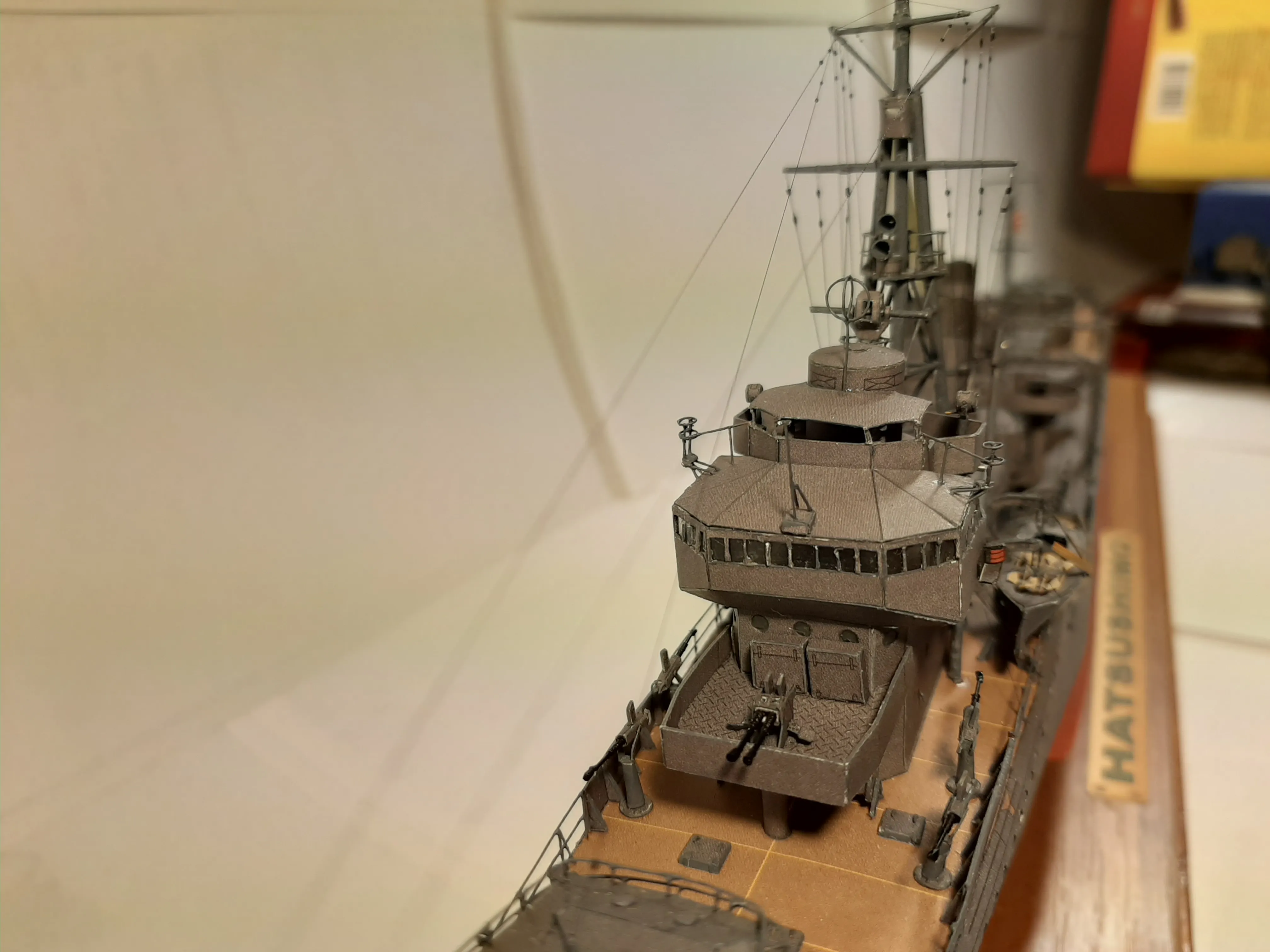 Модель корабля Эсминец "Hatsushimo" - Верфь на Столе