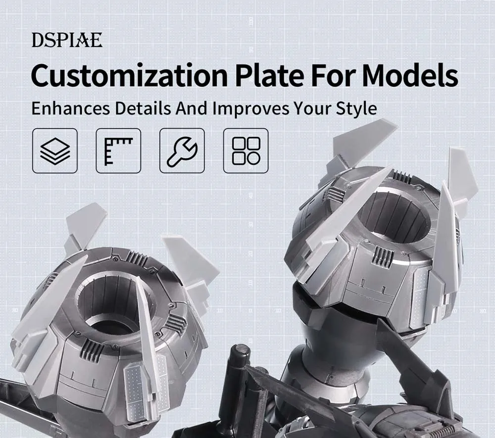 Cерый полистирол 1,0 мм, лист 190х250 мм, 3 шт/упак