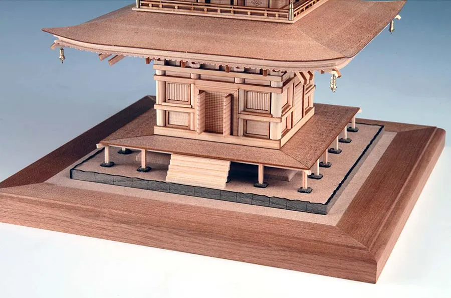 5-ти ярусная пагода Ruriko-Ji + (Стартовый набор инструментов)