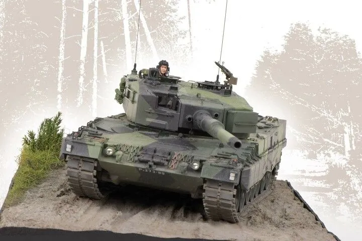 Немецкий основной танк "Леопард" 2А4