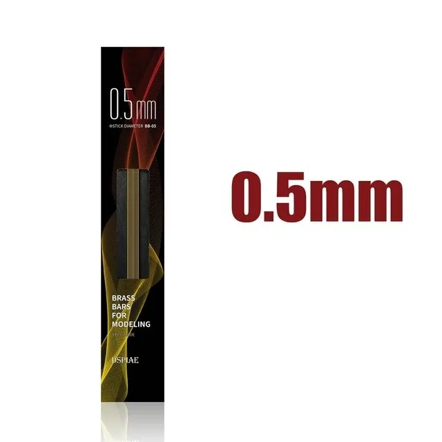Пруток латунный 0,5 мм, 6 шт