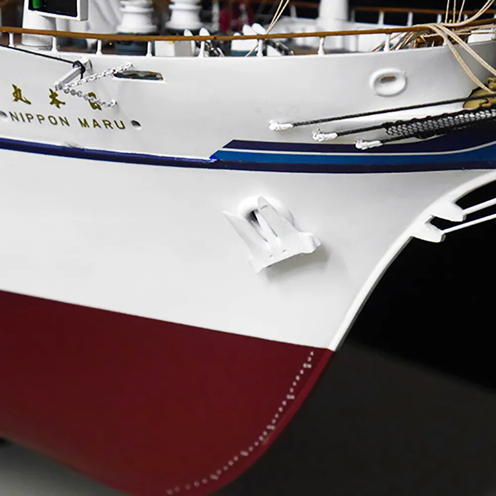 деревянная модель парусника Nippon Maru