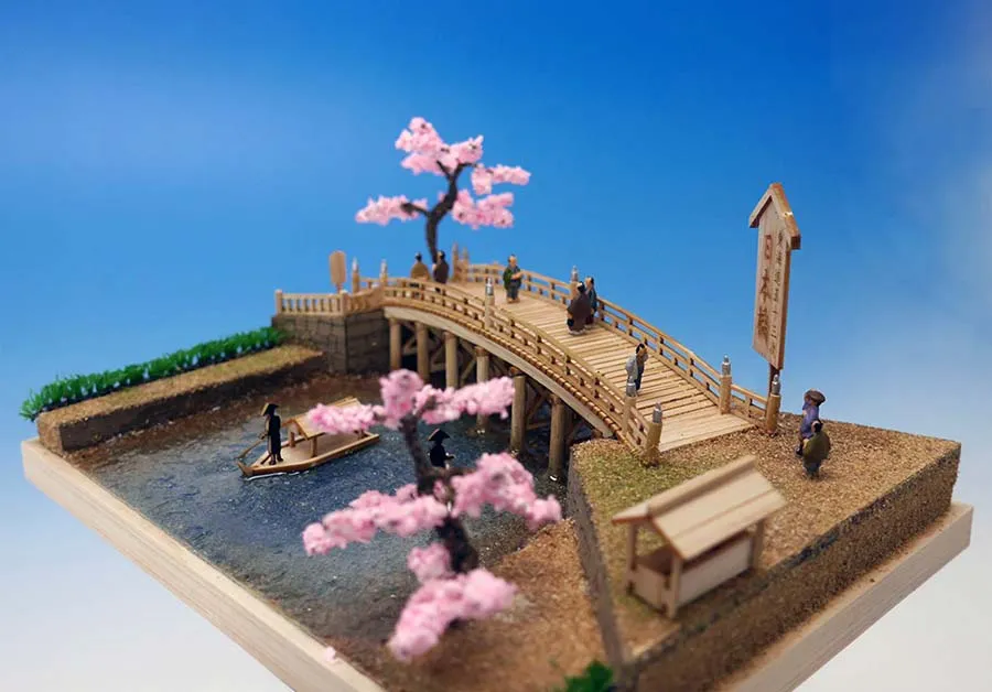 Мост Tokaido Nippon-Bashi + (Стартовый набор инструментов)