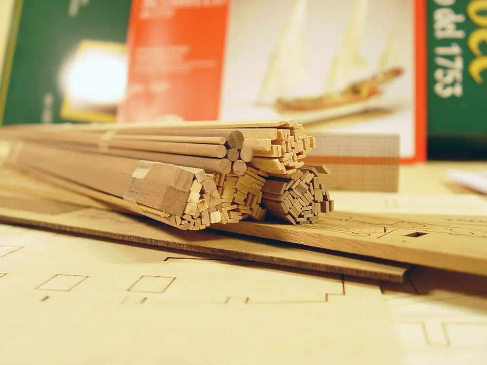 модель корабля Xebec