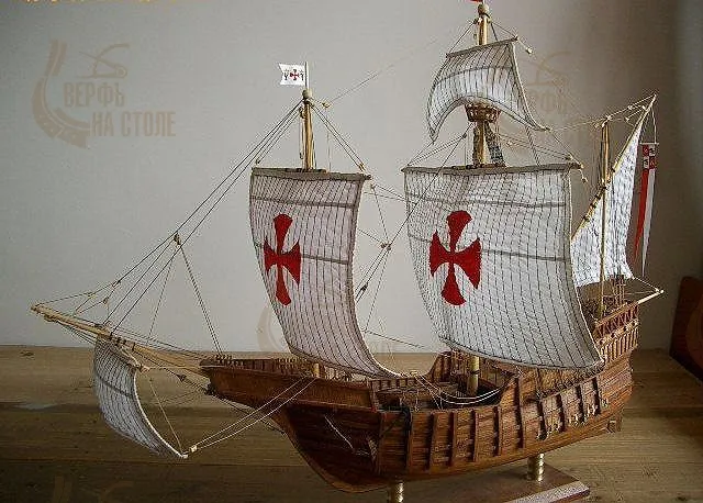 модель корабля для сборки Santa Maria